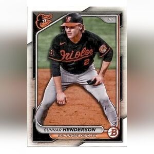 Gunnar Henderson ⚾ MLB Baseball Trading Card 🔥 Baltimore Orioles